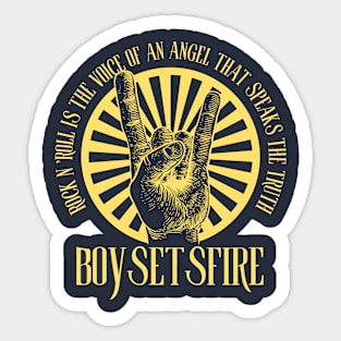 Boysetsfire Sticker